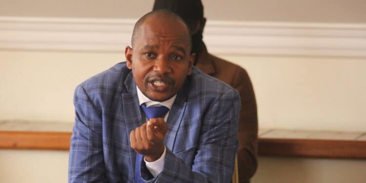 National bar owners association Secretary General Boniface Gachoka.Photo/Courtesy