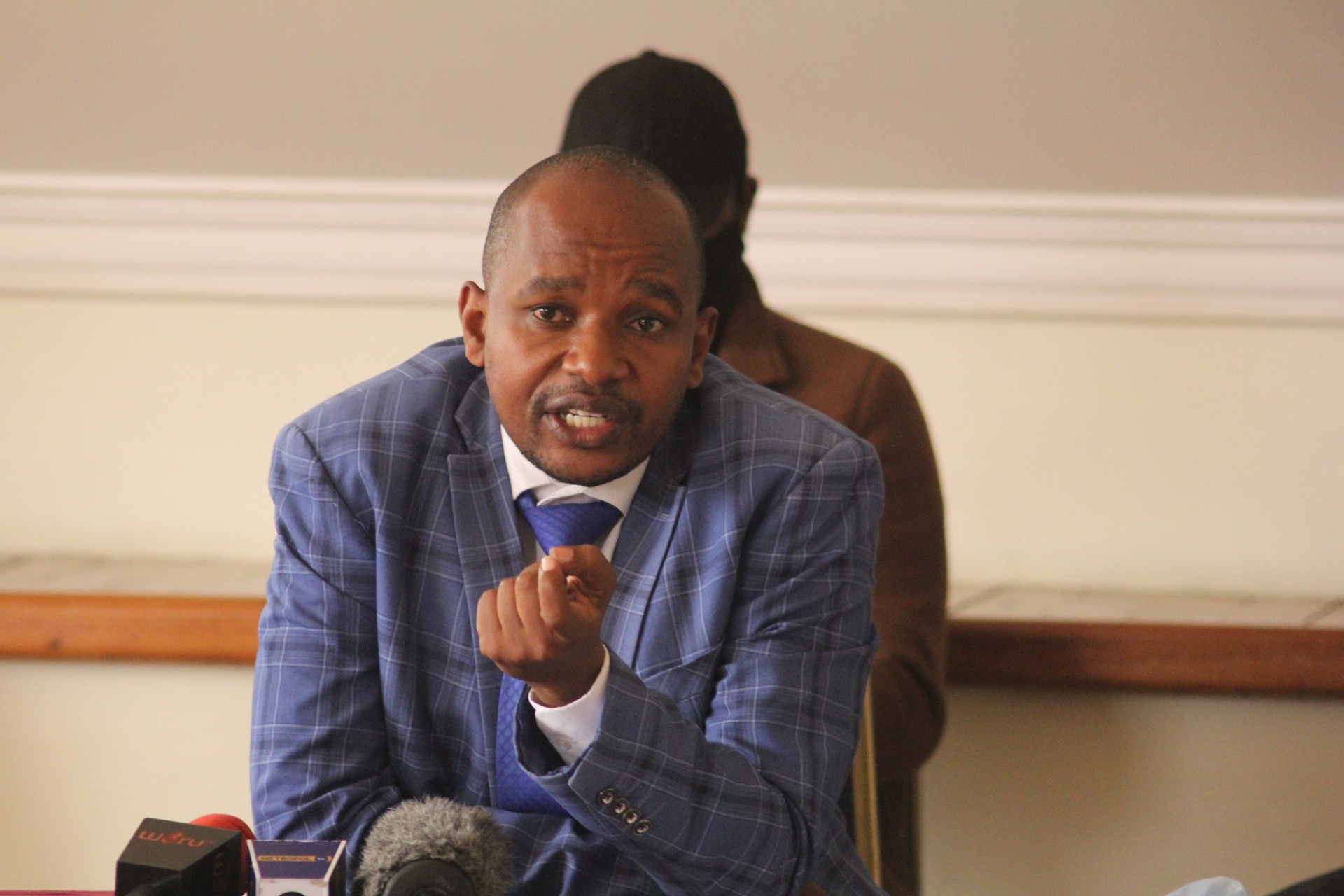 National bar owners association Secretary General Boniface Gachoka.Photo/Courtesy