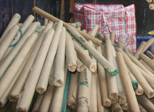 A load of bhang that was seized by authorities during a past operation to to root out drug peddlers. PHOTO/COURTESY