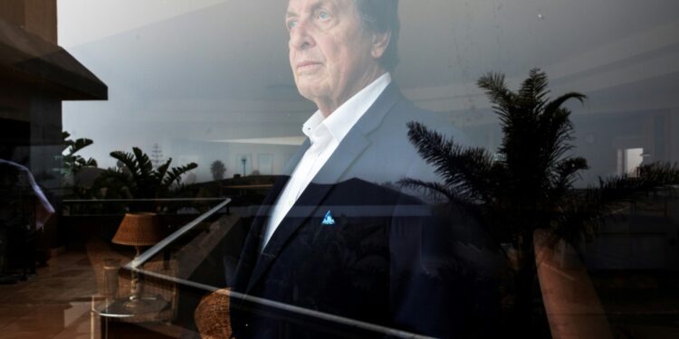'I was a strict father,' says Errol Musk | AFP