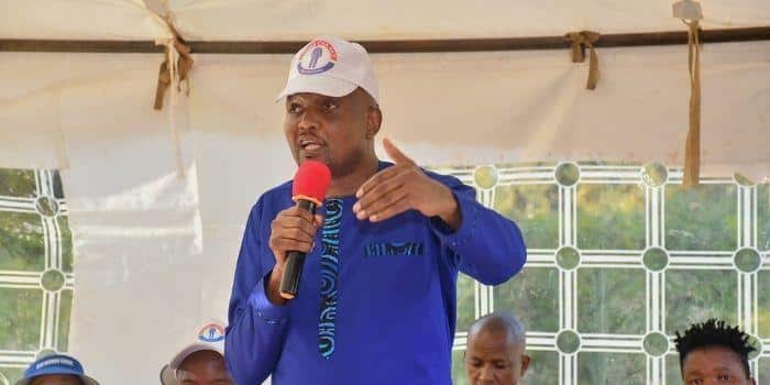 Kuria says his life is in danger and demands more security.Photo/Courtesy