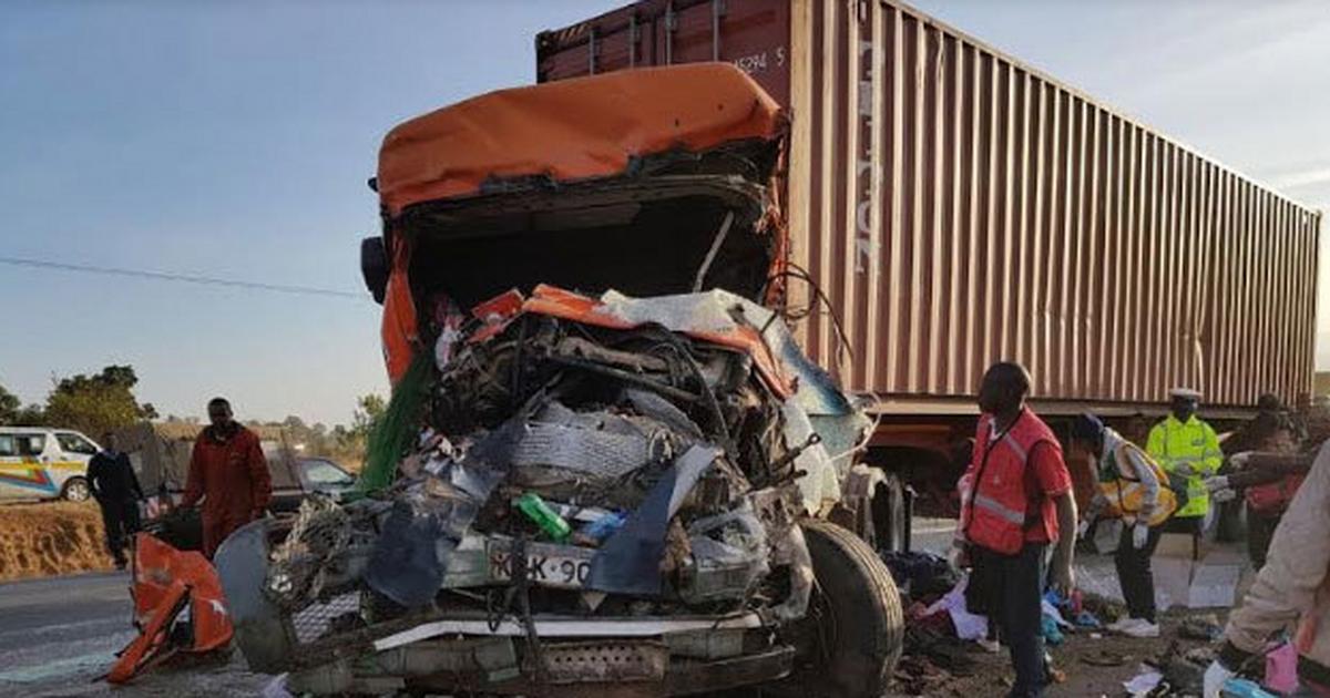 Majority of the road accidents are blamed on reckless driving.Photo/Courtesy