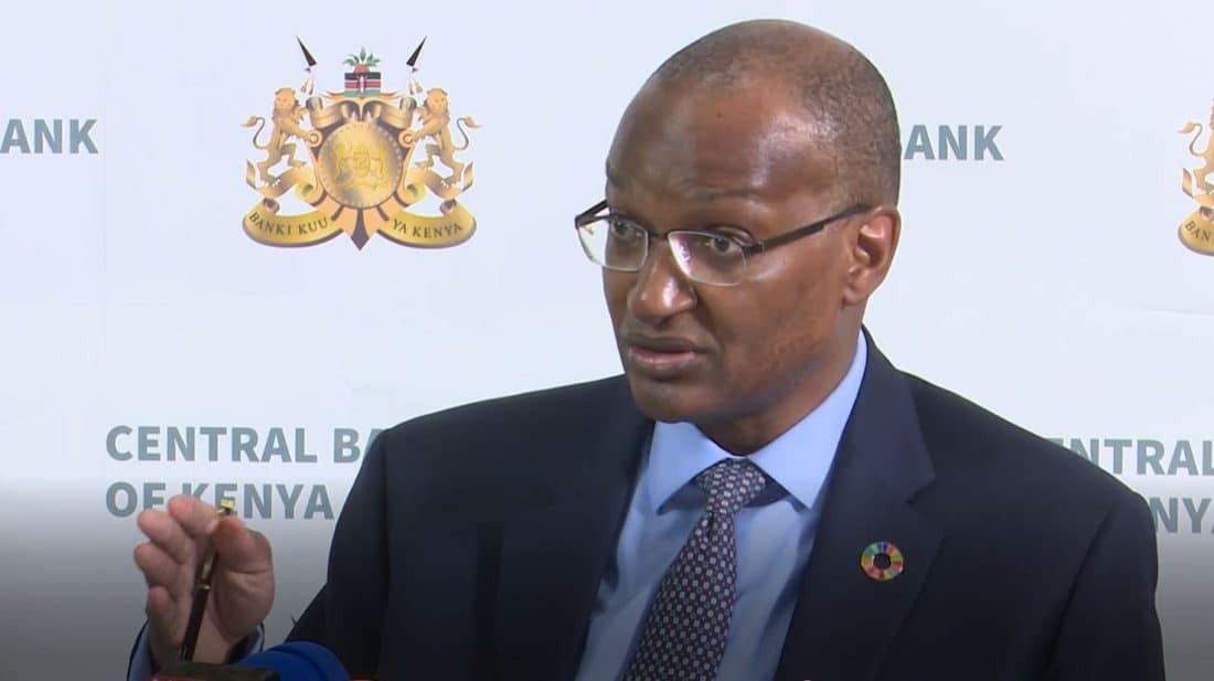 CBK Boss Patrick Njoroge.He has denied claims on the shortage of Sh200 bank notes.Photo/Courtesy