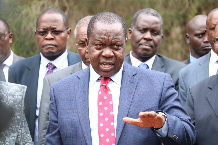 CS Matiang'i Faults DP Ruto