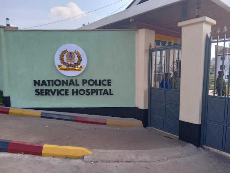 Entrance to the newly constructed National police service hospital.Photo/Courtesy