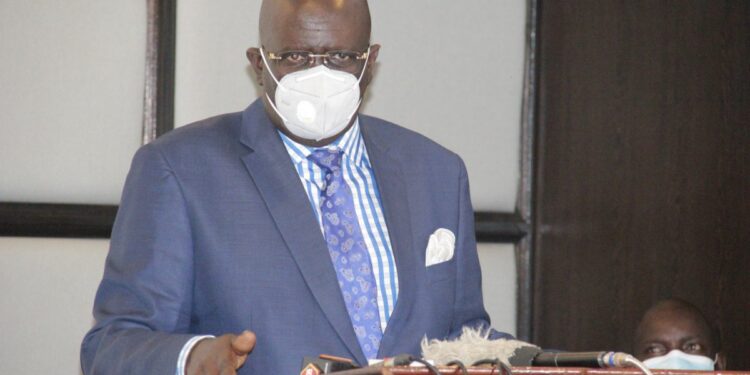 Education CS George Magoha.He has termed teachers pay hike demands as unrealistic.Photo/KNA
