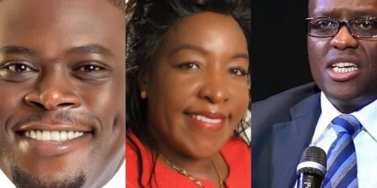 A section of candidates for the Nairobi Gubernatorial race.Photo/Courtesy