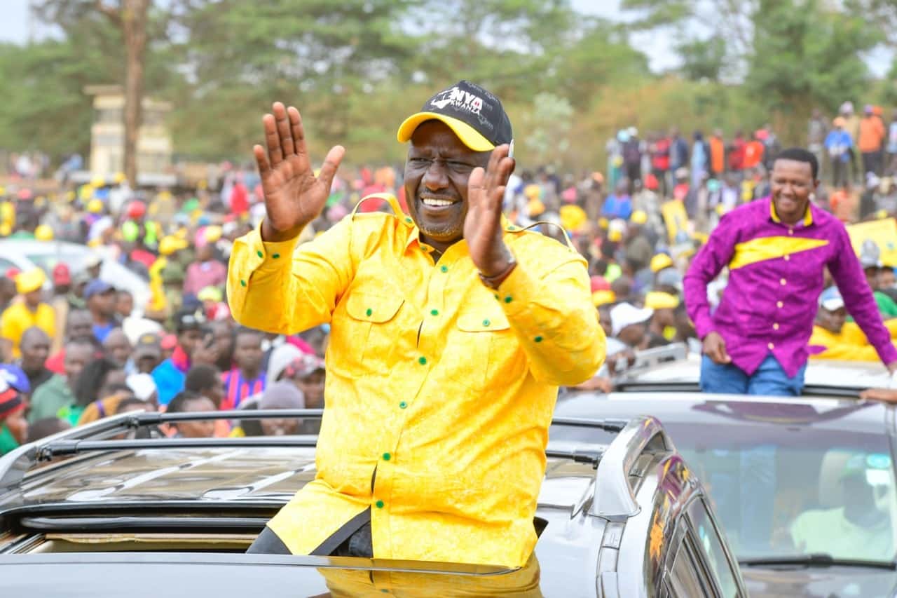 DP Ruto has alleged a plot to use Chiefs to rig the August 9 polls.Photo/Courtesy