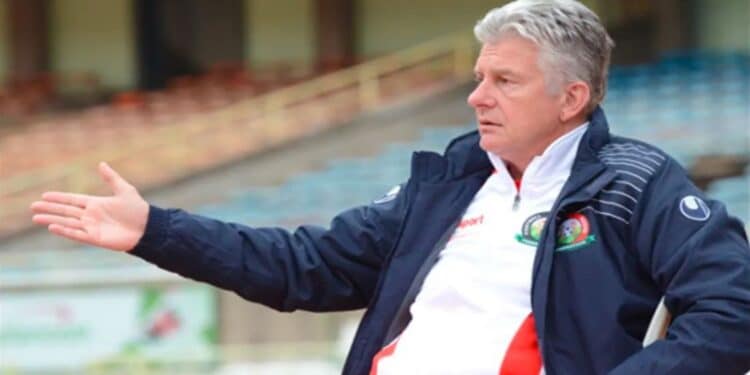Outgoing GorMahia coach Andreas Spiers.Photo/Courtesy