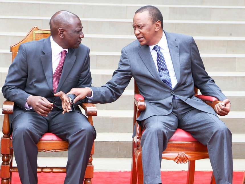 Presideny Uhuru and DP Ruto