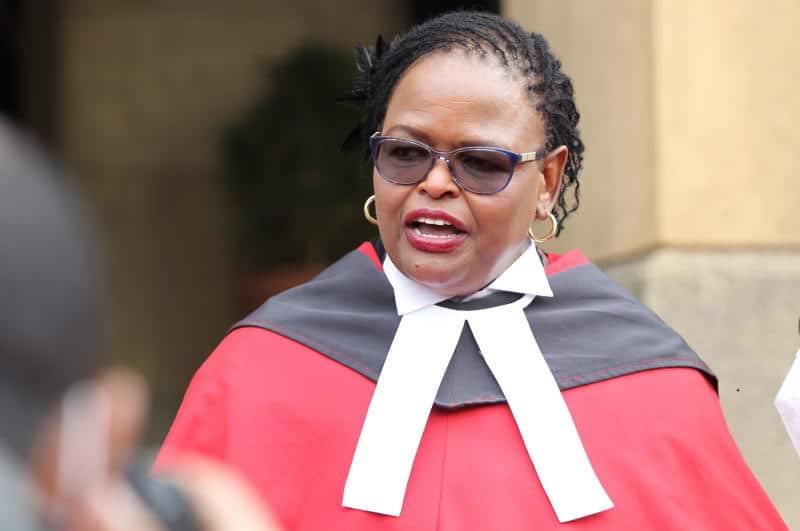 Chief Justice Martha Koome.PHOTO/COURTESY