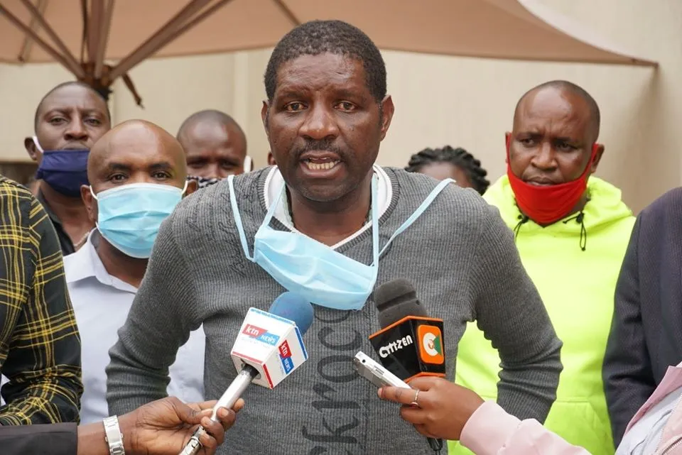 Gikaria was arrested for assaulting a voter inside a polling station.Photo/Courtesy