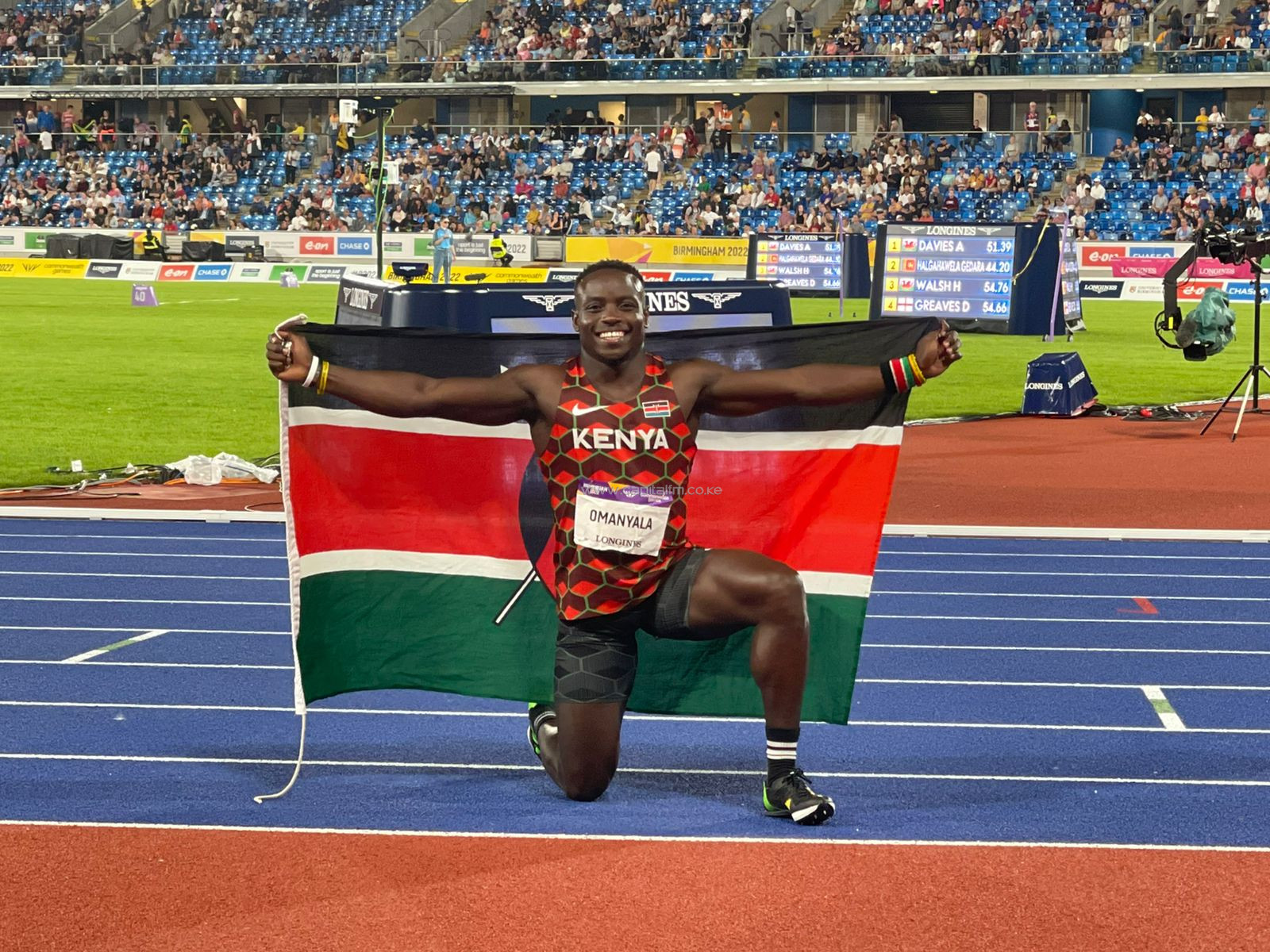 Omanyala Wins Gold
