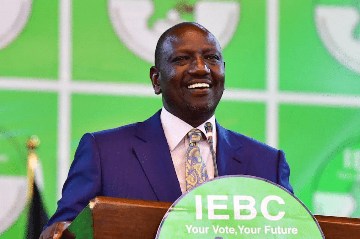 William Ruto speaks after being declared the winner of Kenya’s close-fought presidential election | Tony Karumba/AFP via Getty Images