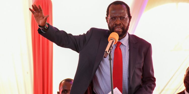 Nyong'o called on residents to stay calm and maintain peace.Photo/Courtesy