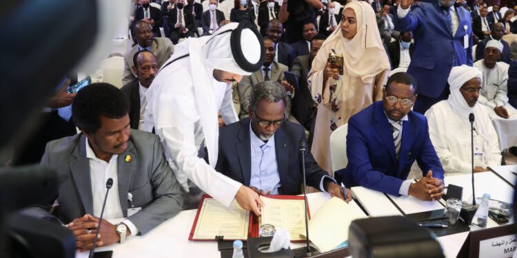 The peace deal came after months of negotiations led by Qatar.Photo/Courtesy/Reuters