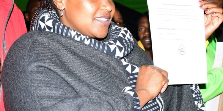 Wangari Has Won A Second Term As Gilgil Mp.photo/Courtesy