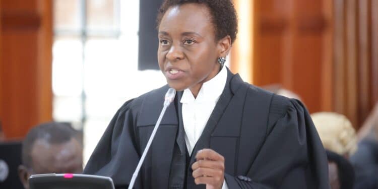 Lawyer Julie Soweto During The Supreme Court Proceedings.photo/Courtesy