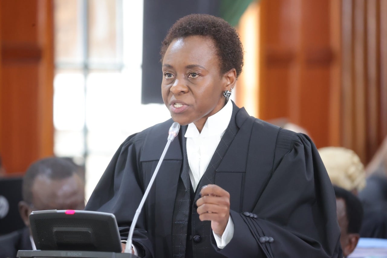 Lawyer Julie Soweto during the Supreme court proceedings.Photo/Courtesy