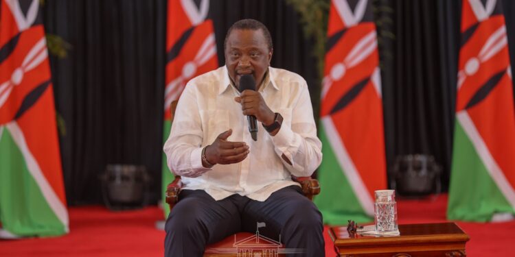 Former President Uhuru Kenyatta Photo/State House Kenya