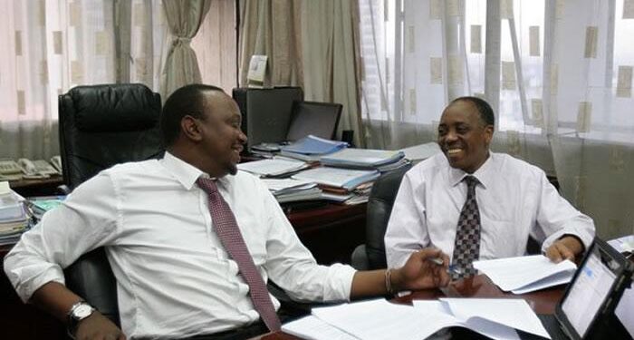 Kinyua is heading the transition committee,Photo/Courtesy