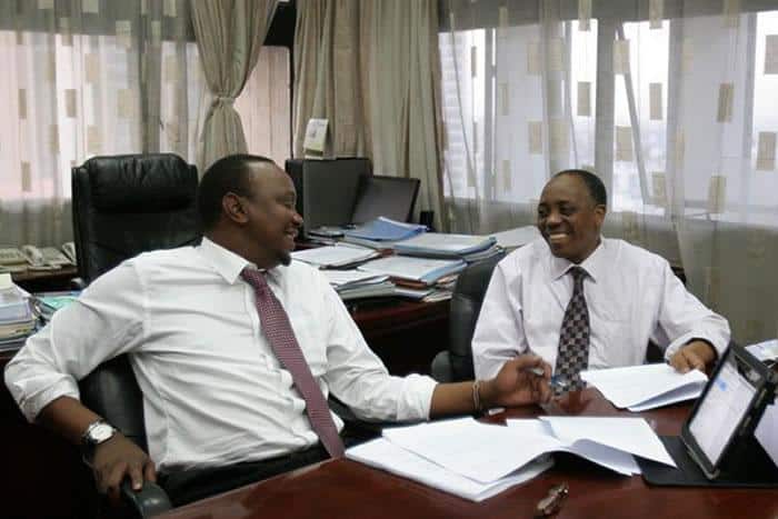 Kinyua is heading the transition committee,Photo/Courtesy