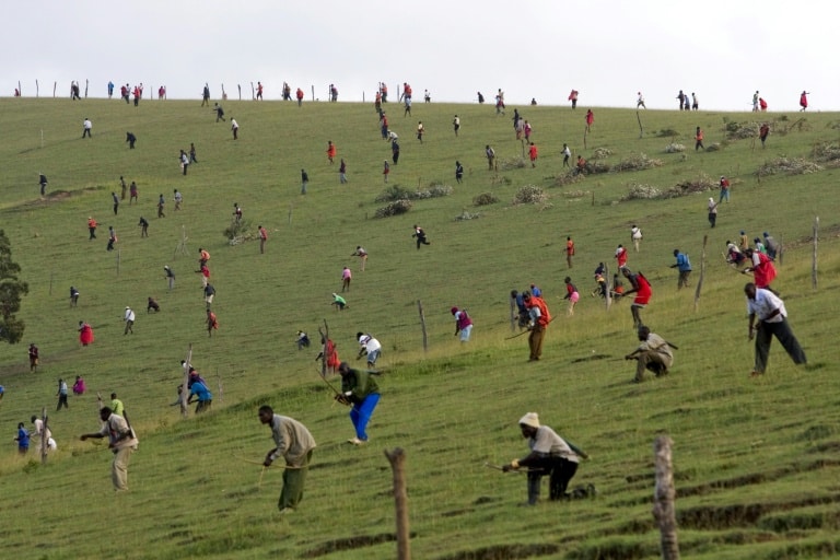 Deadly inter-ethnic clashes erupted after Kenya's disputed 2007 election | AFP