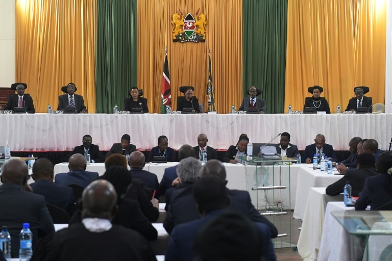 The seven-judge Supreme Court is the highest in the land and its rulings are final and binding | AFP