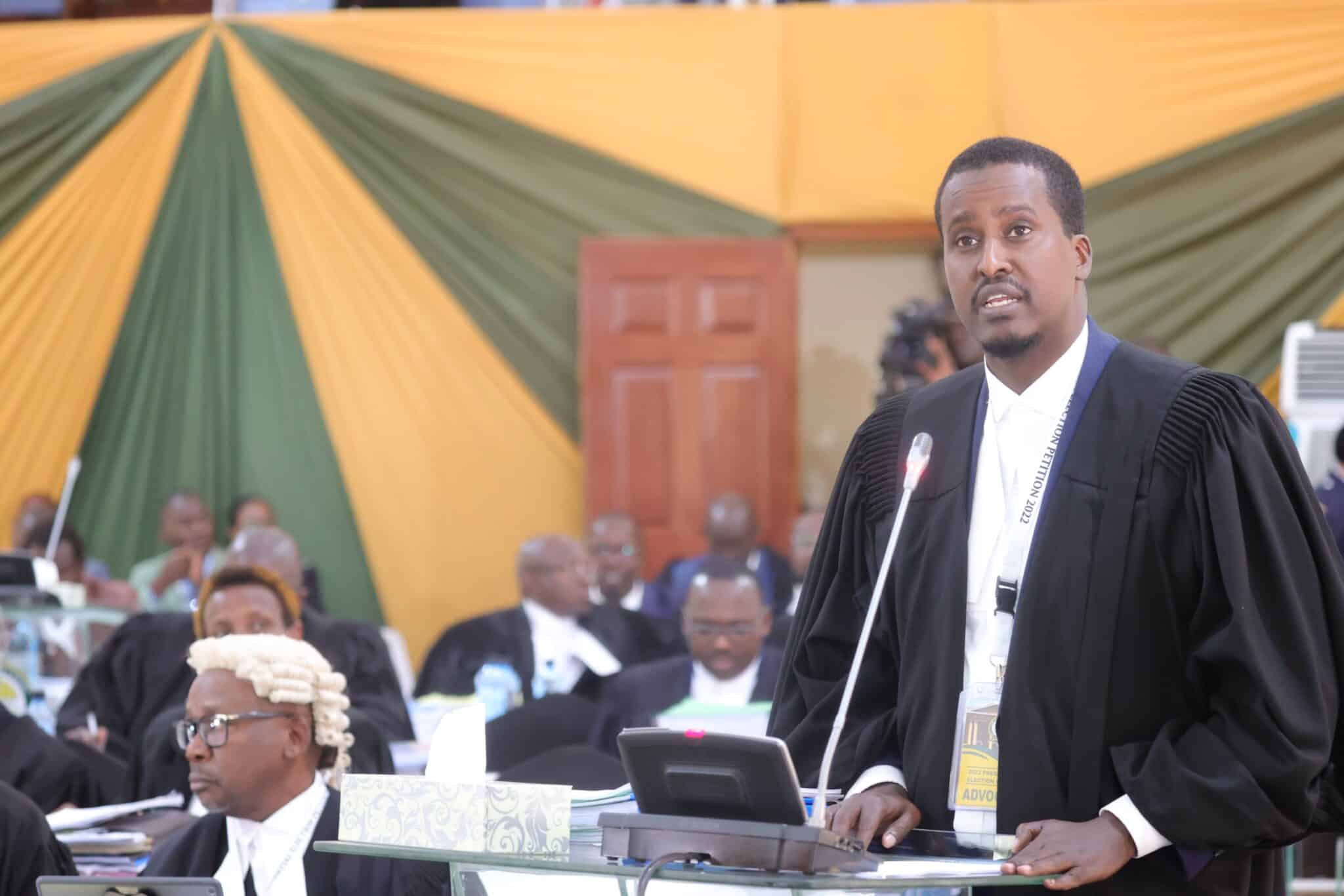 IEBC lawyer Mahat Somane