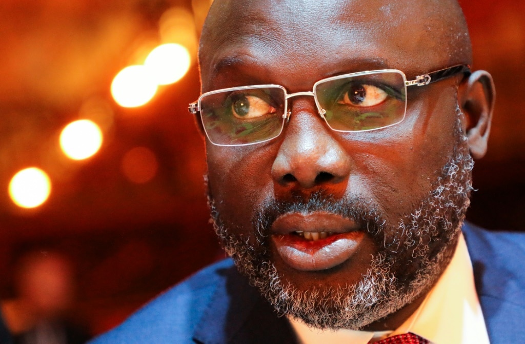 Liberian President George Weah had promised to fight corruption | AFP