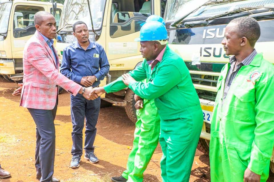 Kiambu governor Kimani Wa Matangi has ordered a staff audit to weed out ghost workers.Photo/Courtesy
