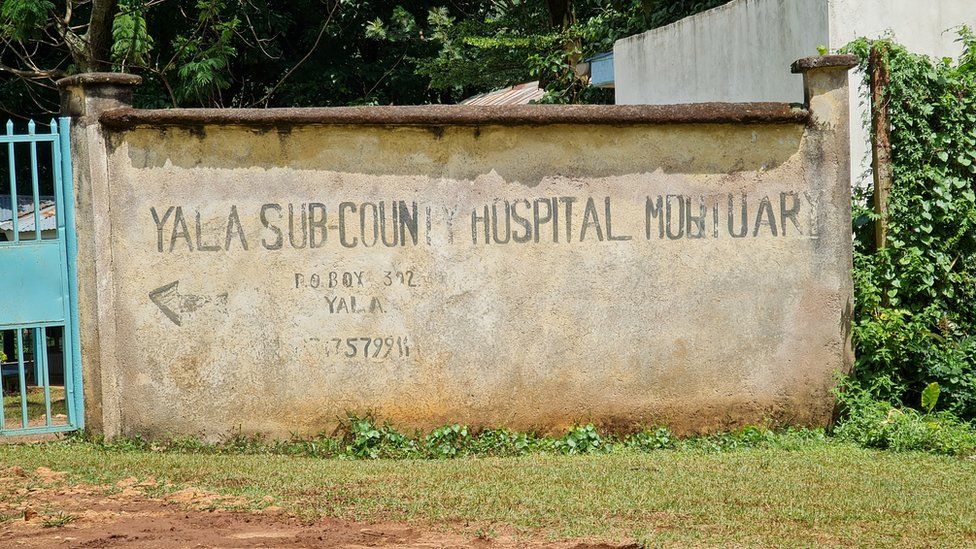 The Yala Sub-County hospital mortuary is struggling to hold the bodies being retrieved from the River.Photo/Courtesy