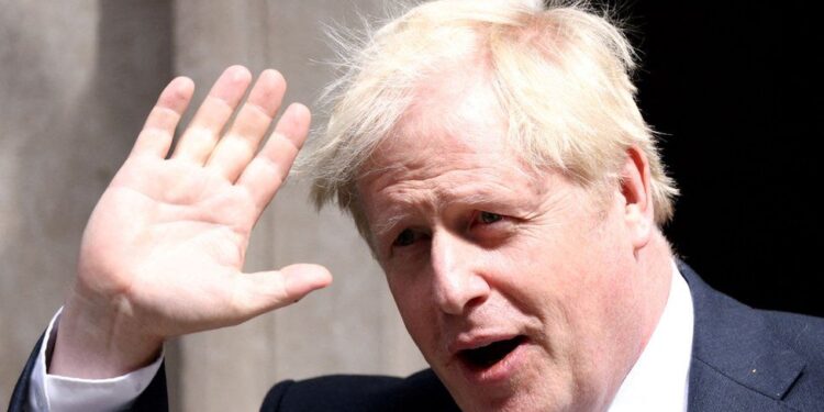 Disgraced former British Prime Minister Boris Johnson. He has chickened out of the race to replce Liz Truss, his successor. 
Photo: Courtesy