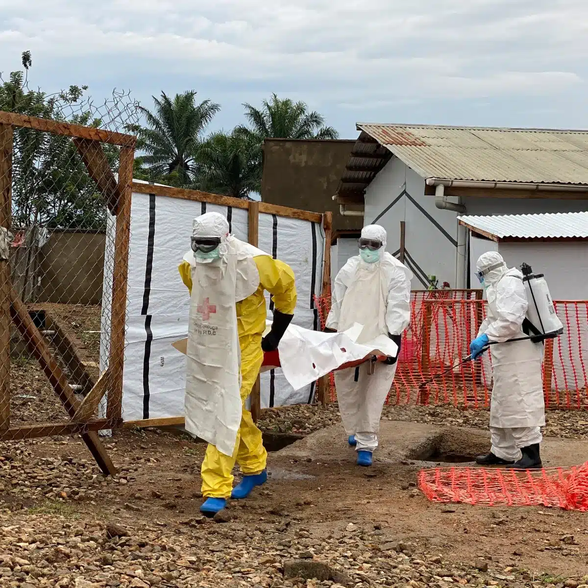 Health officials in Uganda. 
Photo: Courtesy