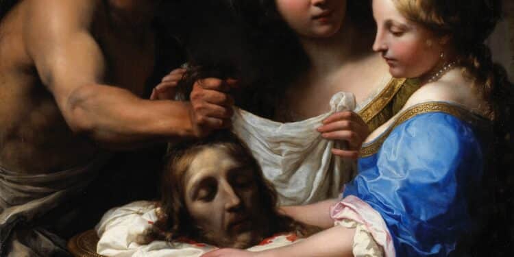 Salome With The Head Of St. John The Baptist. 
Painting: Courtesy