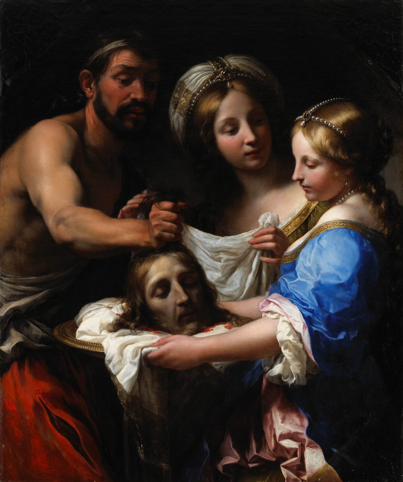 Salome with the head of St. John the Baptist. 
Painting: Courtesy