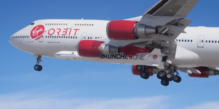 Virgin Orbit. 
Photo: Techcrunch