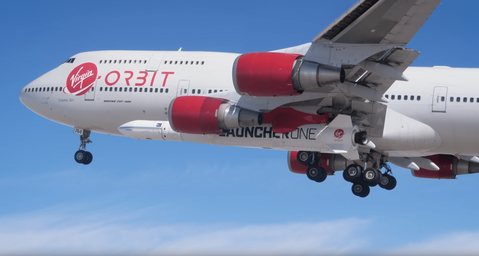 Virgin Orbit. 
Photo: TechCrunch