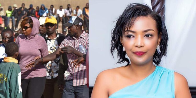 Karen Nyamu is a mother of three children and now wants to add another one. Photo: Kenya Digital News.