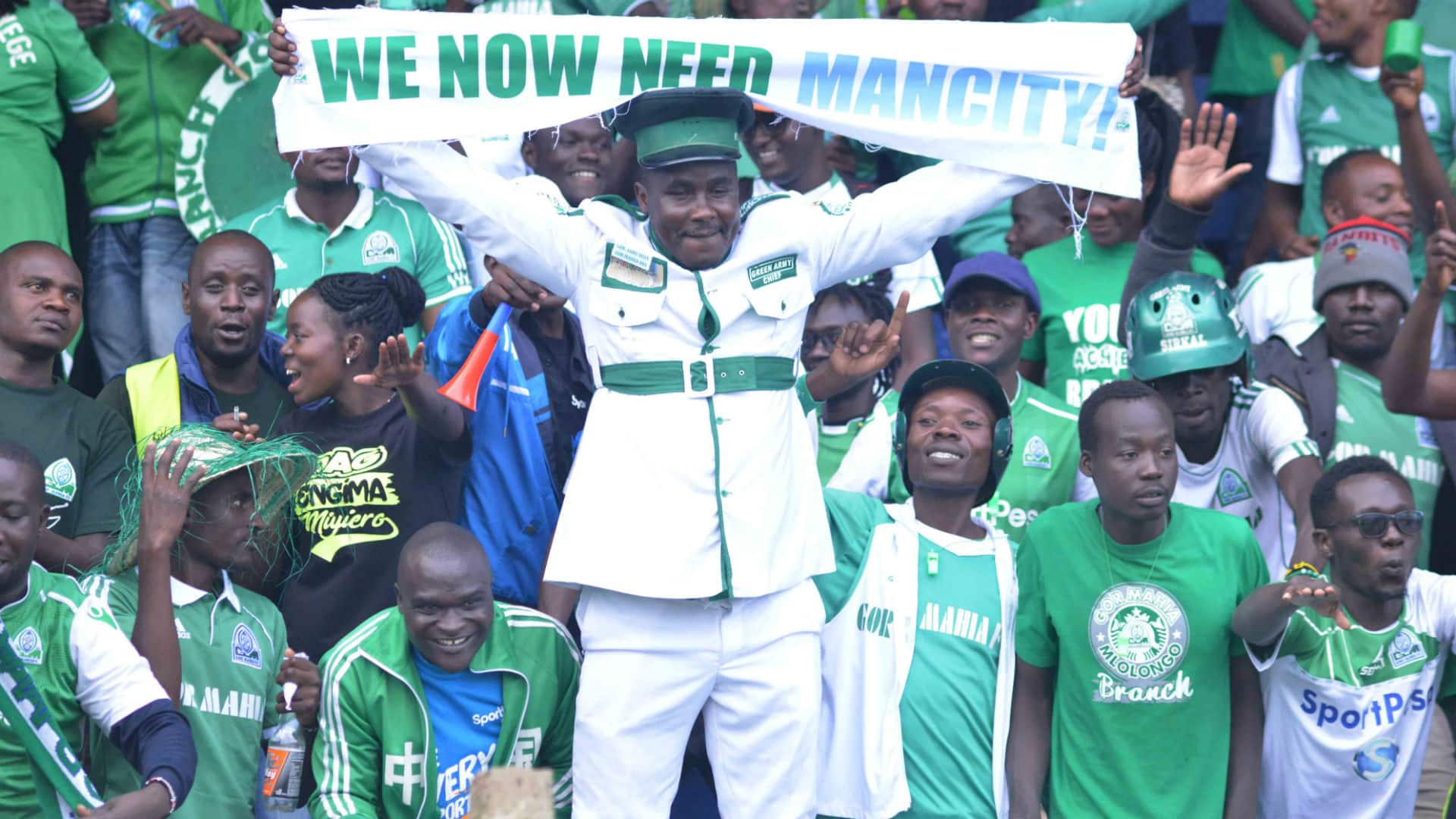Kogalo fans at a past match.They are set to hold a protest against club chairman.Photo/Goal.com