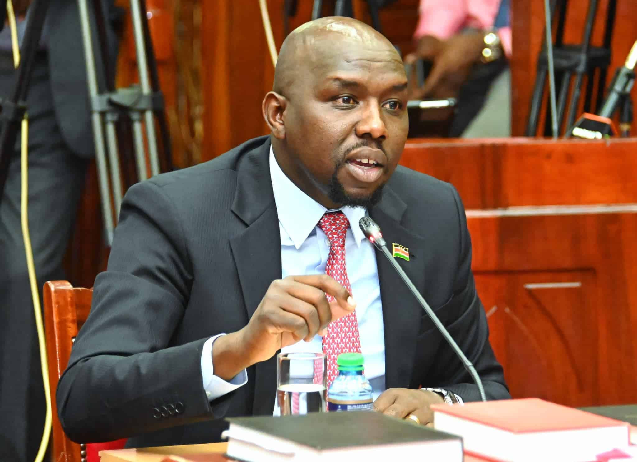Roads,Transport and Public works CS nominee Kipchumba Murkomen has said he will deploy technology in dealing with traffic offenders.Photo/Courtesy
