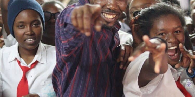 Omosh has morphed into a motivational speaker. Photo: Omosh Kizangila Mwenyewe/Facebook.