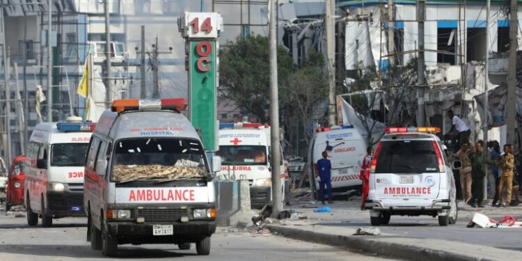 The Death Toll From An Attack On Saturday At A Busy Intersection In The Somali Capital Mogadishu Has Risen To 100 | Afp