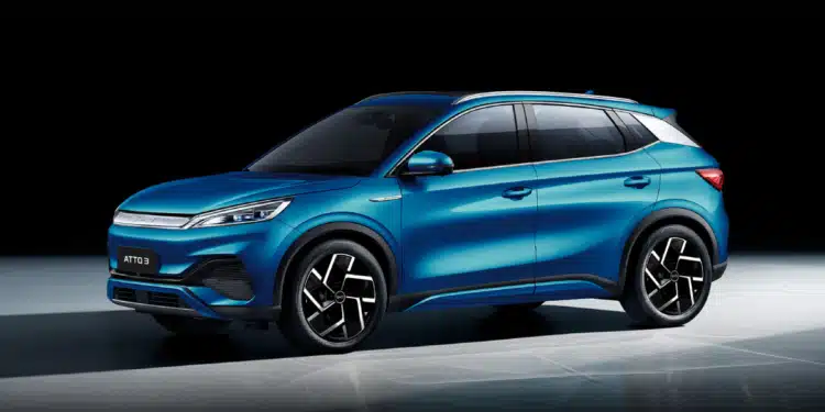 BYD hopes to sell 10,000 vehicles in Mexico in 2023. 
Photo: Courtesy