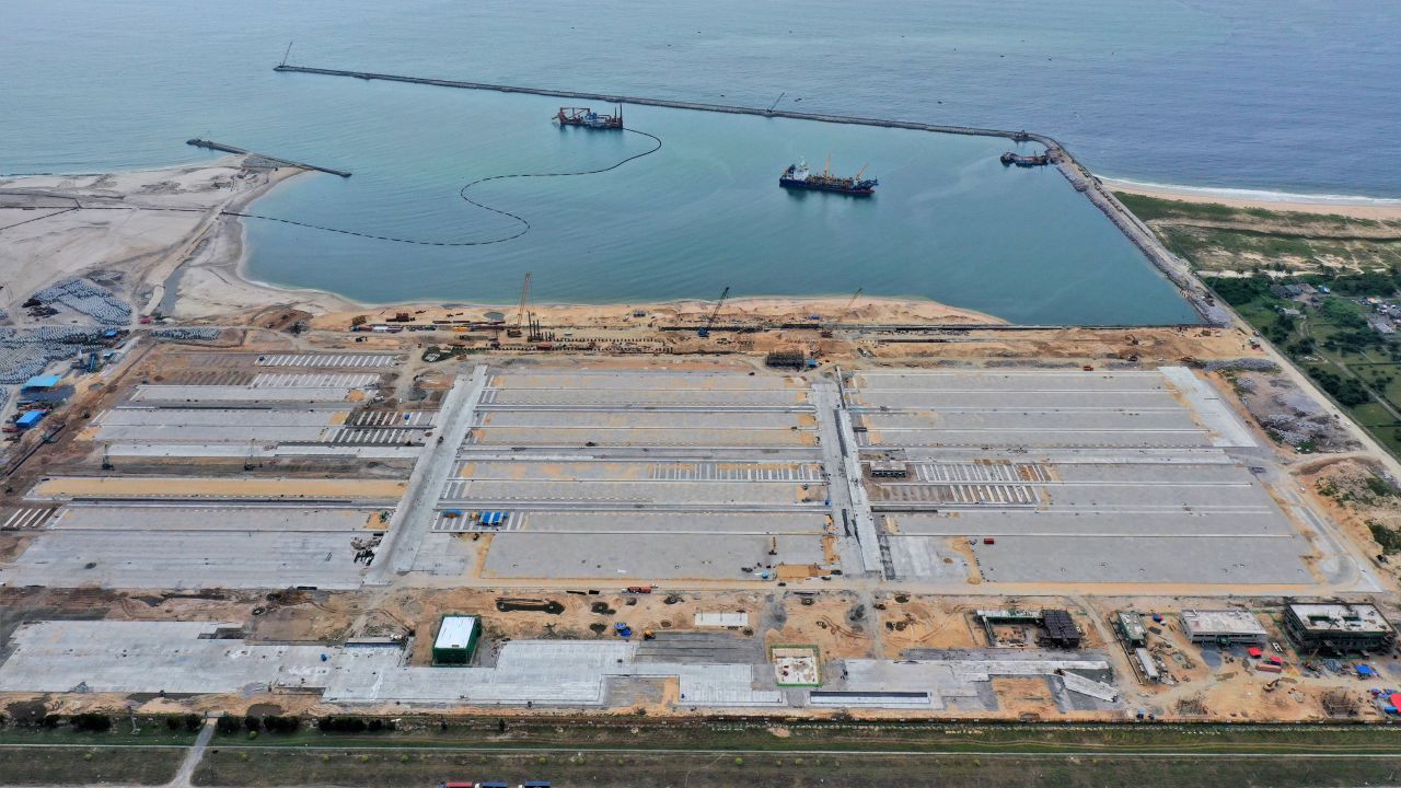 Lekki Deep Sea Port. 
Photo: Courtesy