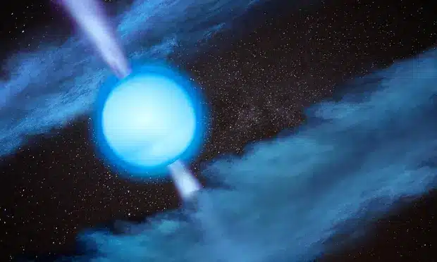 Neutron stars, Devlin notes, “are the smallest, densest stars in existence
Photo: Sam Barnes/Alamy