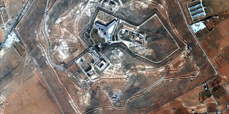 The infamous Tadmur Prison in Syria. 
Photo: Courtesy