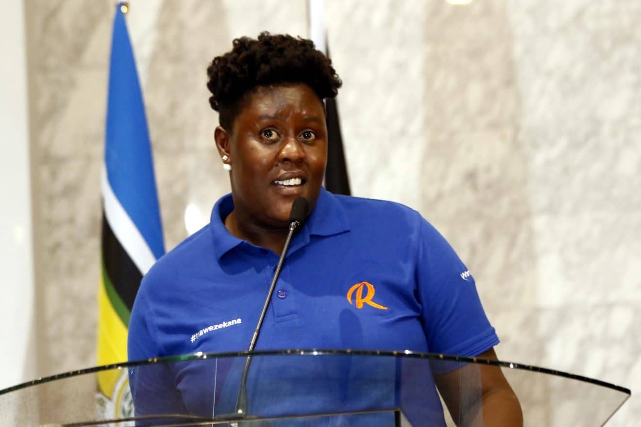Winnie says GMO's will have adverse effects on Kenyans.Photo/Courtesy