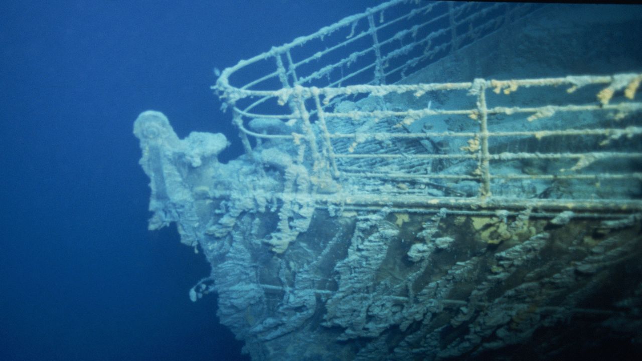 The wreck of Titanic.
Photo: Xavier Desmier/Gamma-Rapho