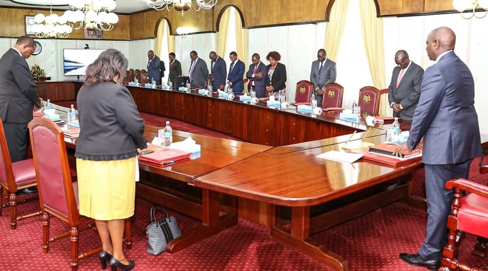 The funds will be given to the drought response committee which has been tasked with mobilizing funds to mitigate the effects of drought.Photo/State House ,Kenya